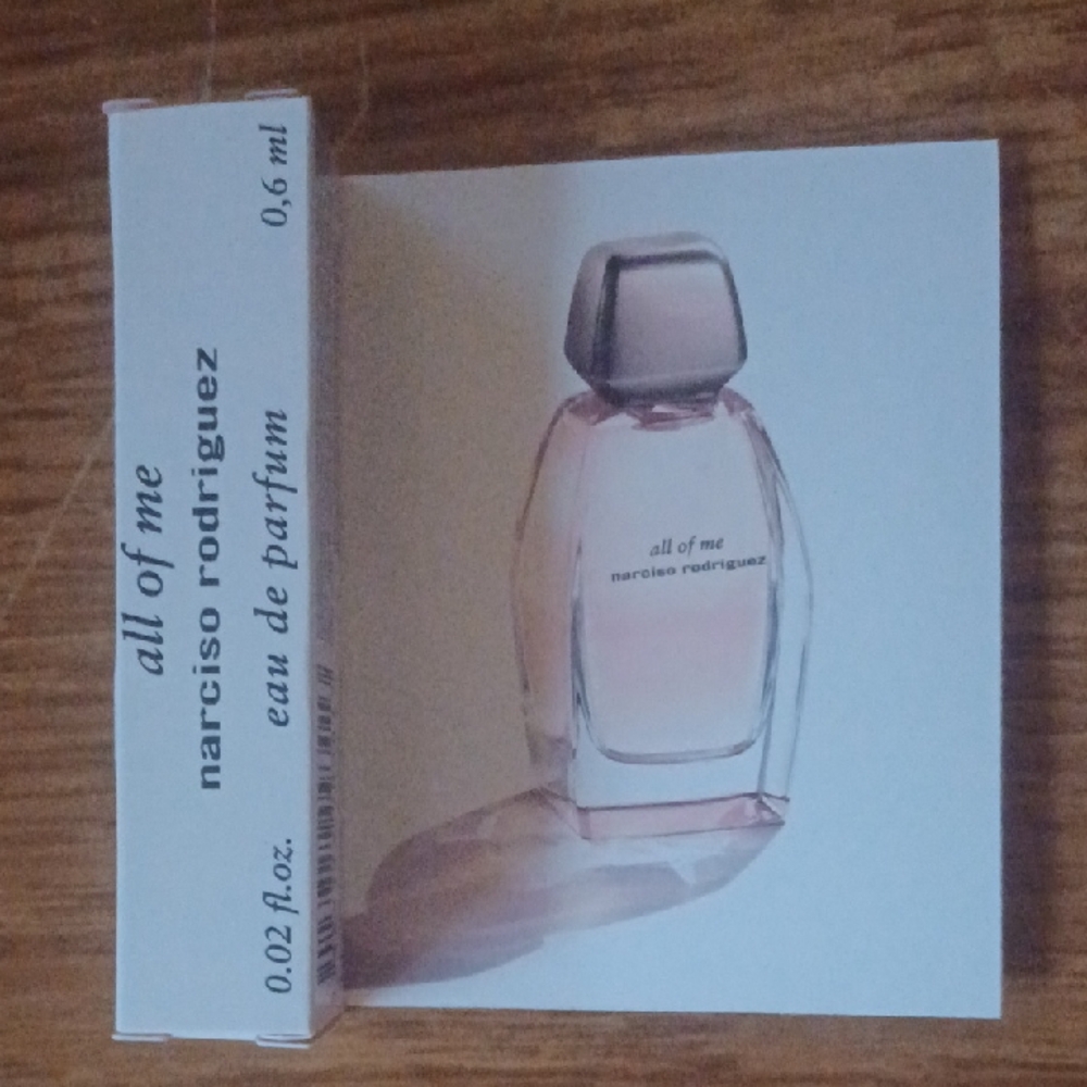 Narciso Rodriguez All of Me Perfume with Pink Hue